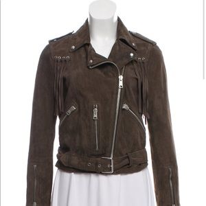 All saints suede jacket
